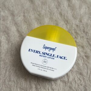 Supergoop Every Single Face watery lotion SPF 50